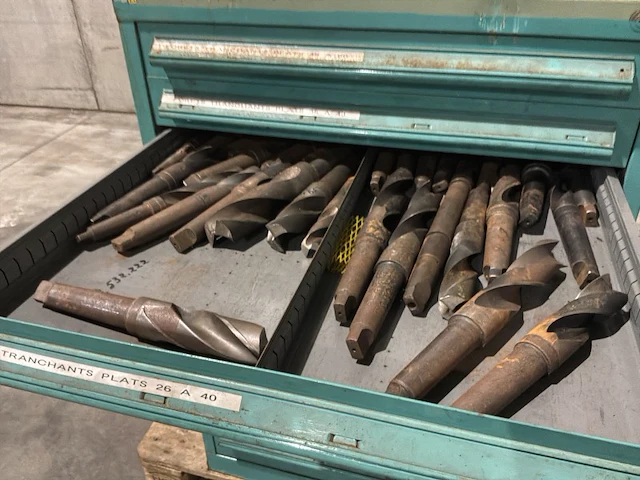 Lista industriële metalen ladekast - afbeelding 12 van  14