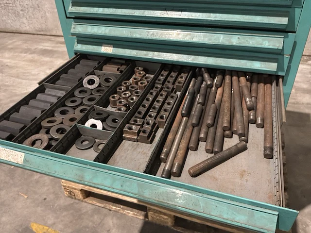 Lista industriële metalen ladekast - afbeelding 2 van  15