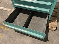 Lista industriële metalen ladekast - afbeelding 7 van  15