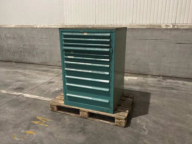 Lista industriële metalen ladekast - afbeelding 1 van  15