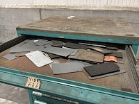 Lista industriële metalen ladekast - afbeelding 11 van  15