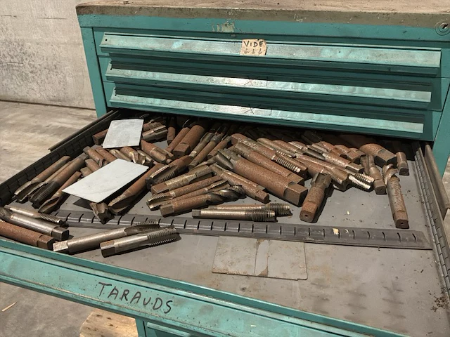 Lista industriële metalen ladekast - afbeelding 14 van  15
