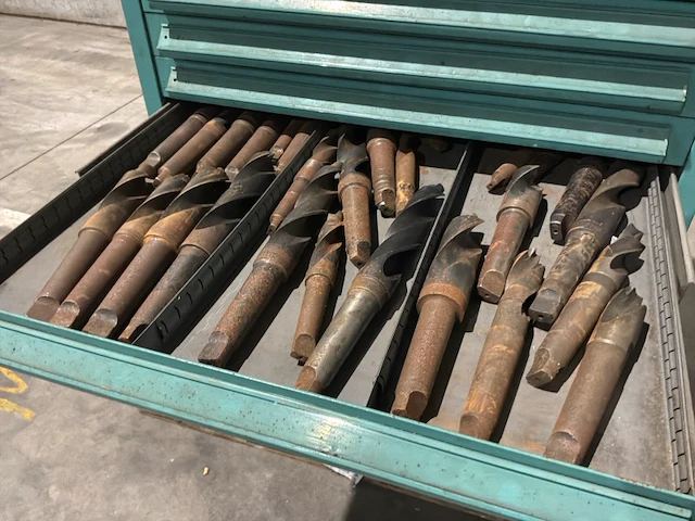 Lista industriële metalen ladekast - afbeelding 2 van  16