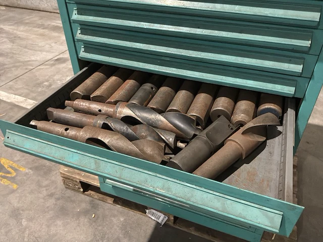 Lista industriële metalen ladekast - afbeelding 3 van  16
