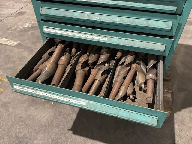 Lista industriële metalen ladekast - afbeelding 5 van  16