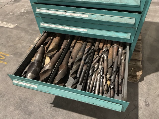 Lista industriële metalen ladekast - afbeelding 6 van  16