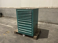 Lista industriële metalen ladekast