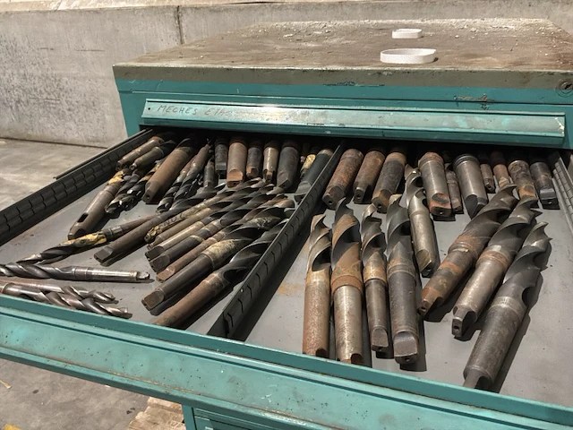 Lista industriële metalen ladekast - afbeelding 13 van  16