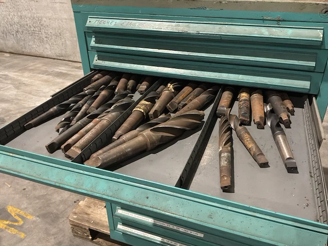 Lista industriële metalen ladekast - afbeelding 15 van  16