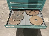 Lista industriële metalen ladekast - afbeelding 3 van  14