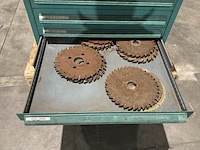 Lista industriële metalen ladekast - afbeelding 4 van  14