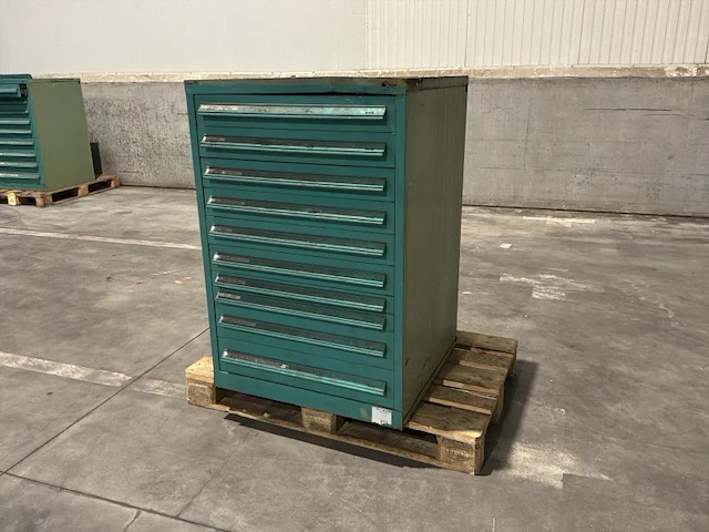 Lista industriële metalen ladekast - afbeelding 1 van  14