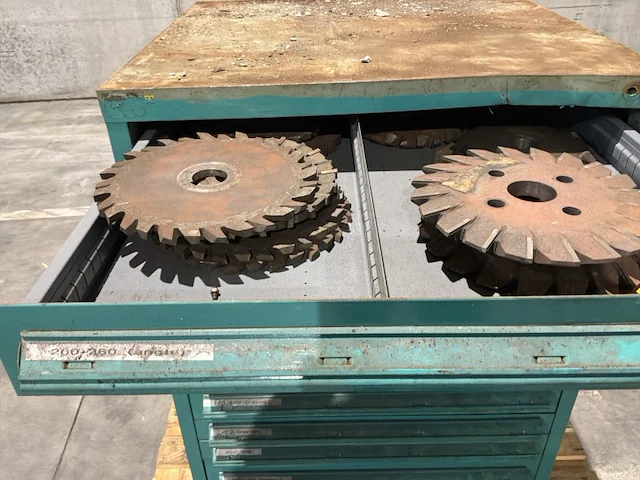 Lista industriële metalen ladekast - afbeelding 10 van  14