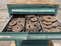 Lista industriële metalen ladekast - afbeelding 11 van  14
