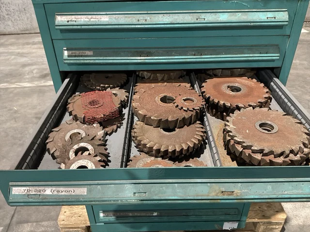 Lista industriële metalen ladekast - afbeelding 12 van  14