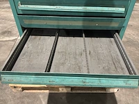 Lista industriële metalen ladekast - afbeelding 2 van  15