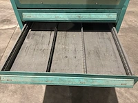 Lista industriële metalen ladekast - afbeelding 3 van  15