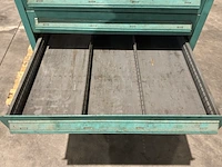 Lista industriële metalen ladekast - afbeelding 4 van  15