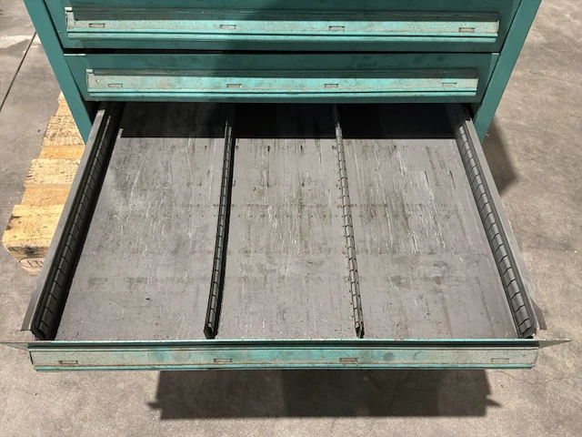 Lista industriële metalen ladekast - afbeelding 5 van  15