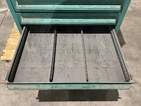 Lista industriële metalen ladekast - afbeelding 5 van  15