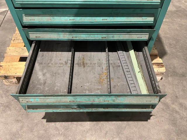Lista industriële metalen ladekast - afbeelding 6 van  15