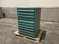 Lista industriële metalen ladekast