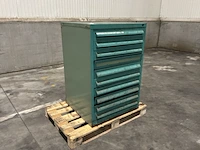 Lista industriële metalen ladekast - afbeelding 8 van  15