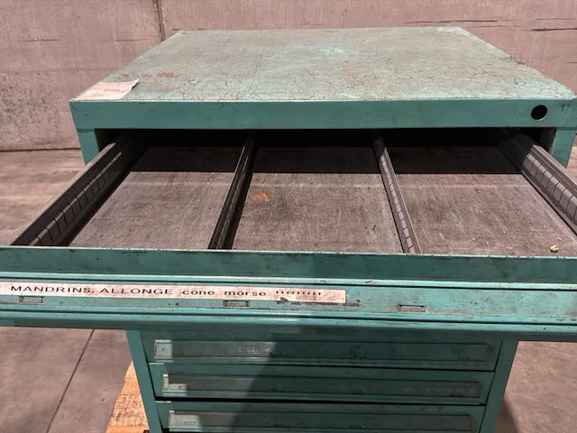Lista industriële metalen ladekast - afbeelding 11 van  15