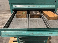 Lista industriële metalen ladekast - afbeelding 12 van  15