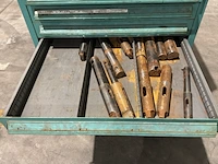 Lista industriële metalen ladekast - afbeelding 4 van  16