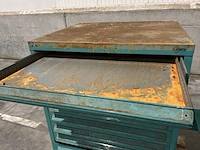 Lista industriële metalen ladekast - afbeelding 12 van  16