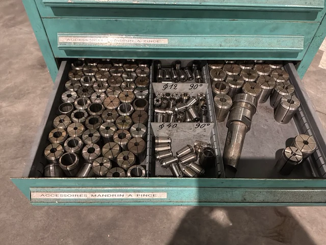 Lista industriële metalen ladekast - afbeelding 2 van  12