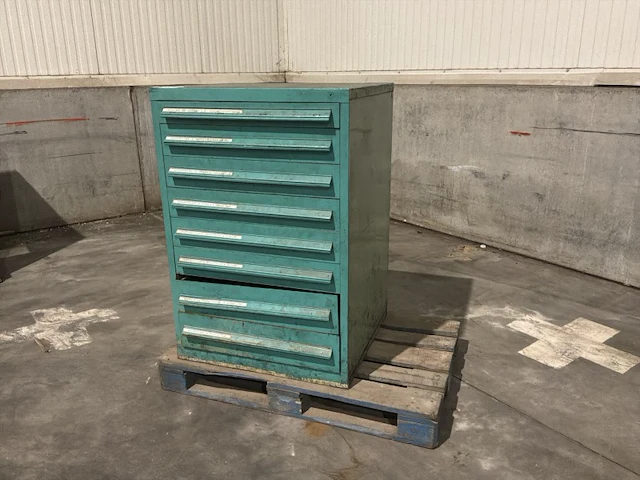 Lista industriële metalen ladekast - afbeelding 1 van  12