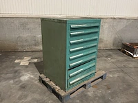 Lista industriële metalen ladekast - afbeelding 5 van  12