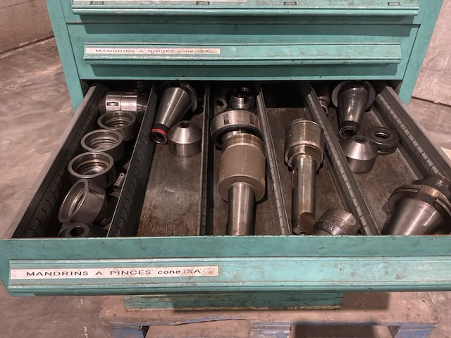 Lista industriële metalen ladekast - afbeelding 10 van  12