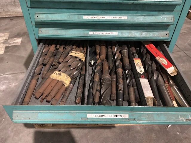 Lista industriële metalen ladekast - afbeelding 2 van  14