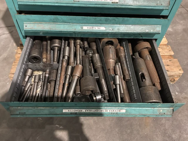 Lista industriële metalen ladekast - afbeelding 5 van  14