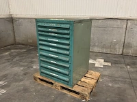 Lista industriële metalen ladekast