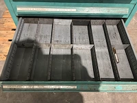 Lista industriële metalen ladekast - afbeelding 2 van  12