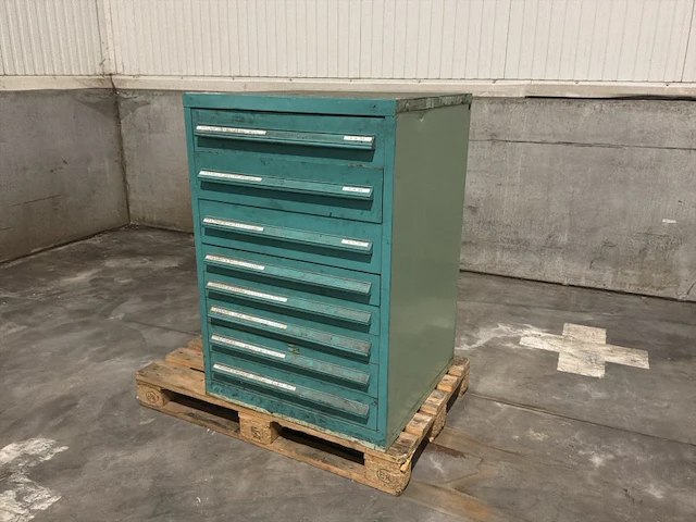 Lista industriële metalen ladekast - afbeelding 1 van  12