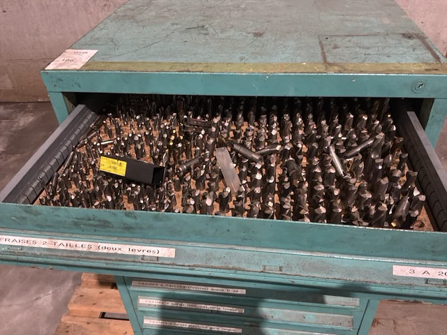 Lista industriële metalen ladekast - afbeelding 8 van  12