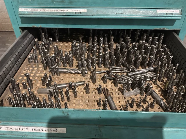 Lista industriële metalen ladekast - afbeelding 9 van  12