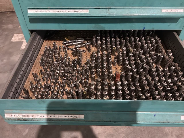 Lista industriële metalen ladekast - afbeelding 10 van  12