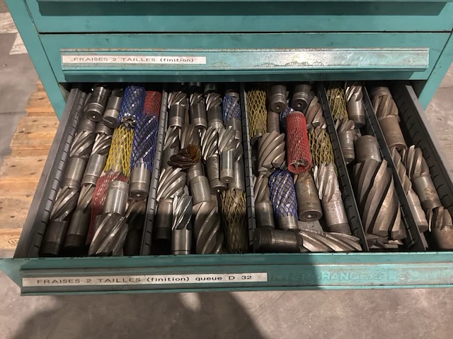 Lista industriële metalen ladekast - afbeelding 12 van  12