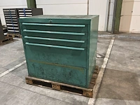 Lista industriële metalen ladekast