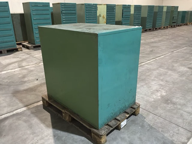 Lista industriële metalen ladekast - afbeelding 3 van  9
