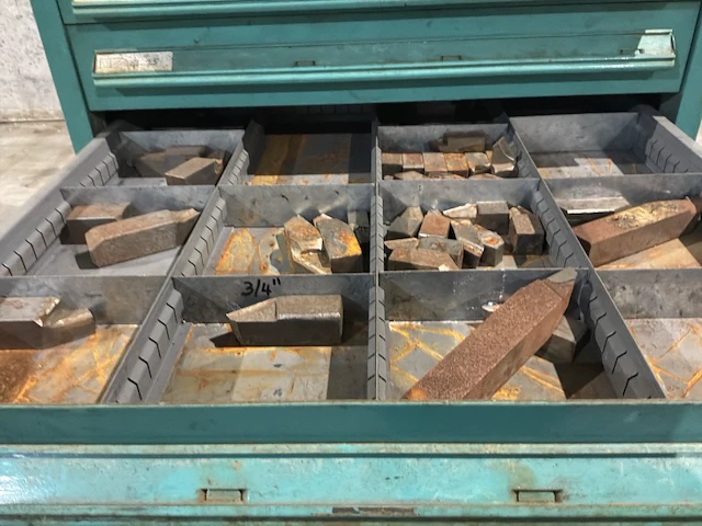 Lista industriële metalen ladekast - afbeelding 2 van  19