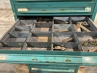 Lista industriële metalen ladekast - afbeelding 4 van  19