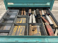 Lista industriële metalen ladekast - afbeelding 5 van  19
