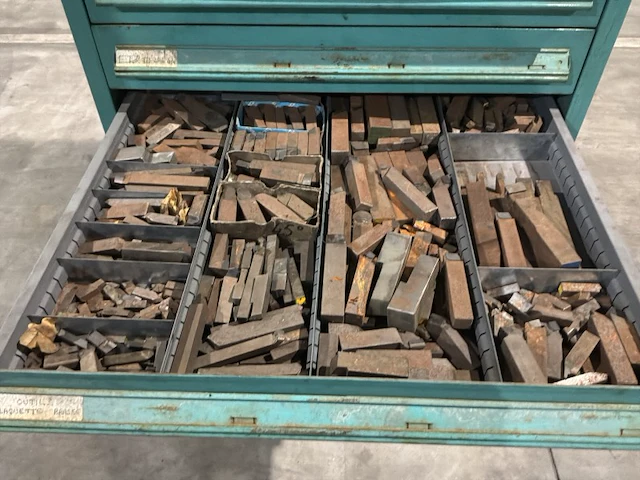 Lista industriële metalen ladekast - afbeelding 7 van  19